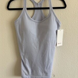 Lululemon Athletica Serene Blue Ebb to Street Tank Size 8